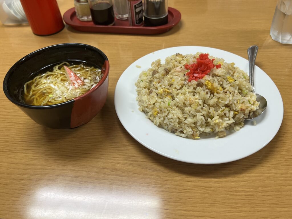 大衆中華 珍萬 チャーハンセット