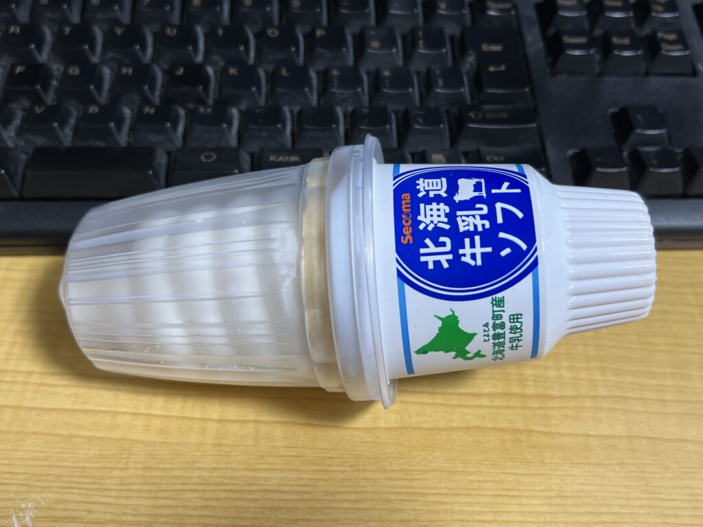 セイコーマート 北海道牛乳ソフト