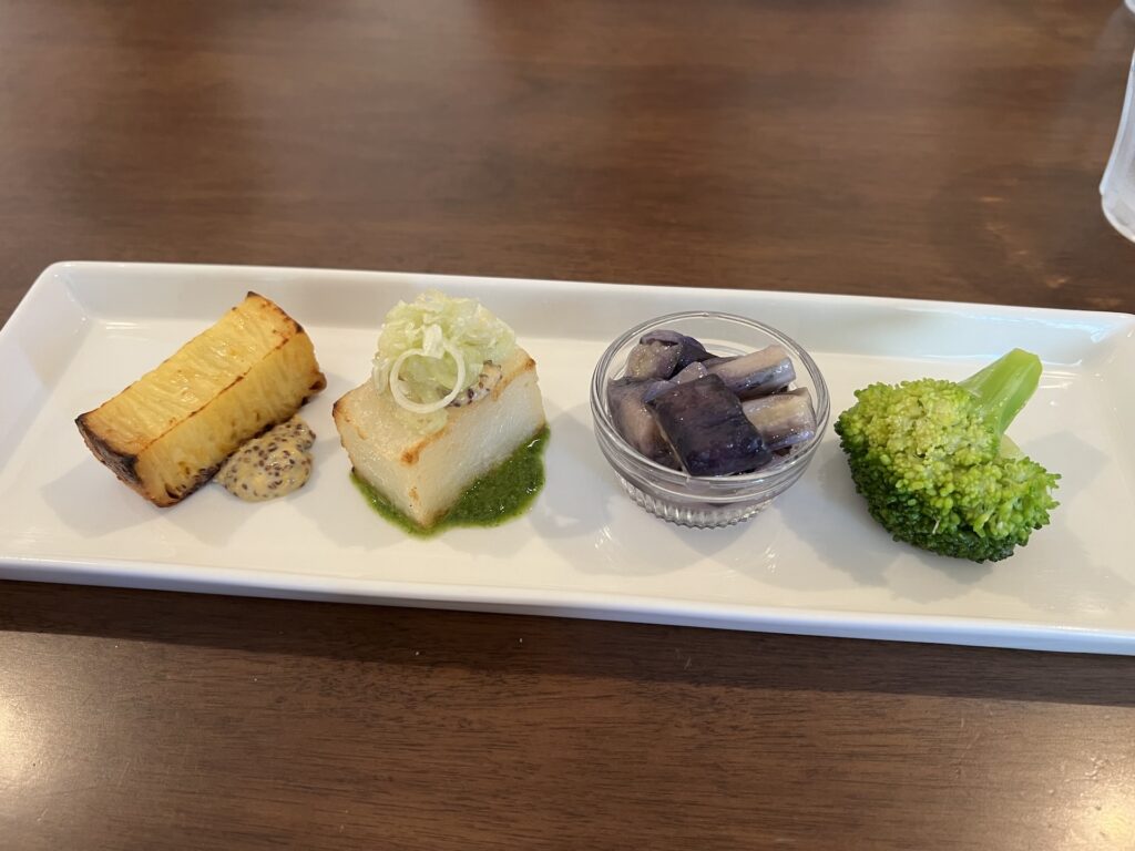 カフェオリーブ 前菜四種