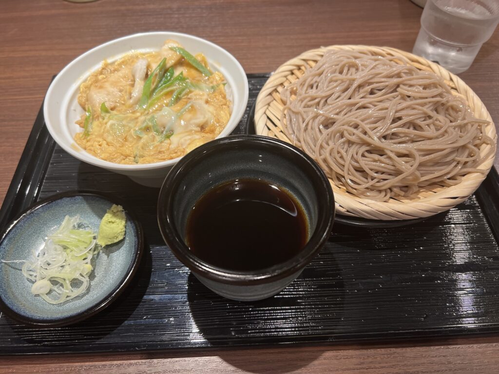 山わさび 日替わり 親子丼セット