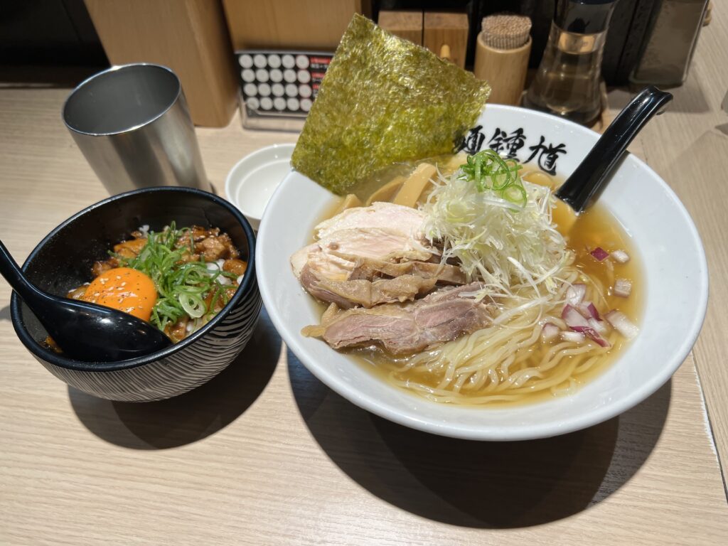 麺鍾馗 山形冷たい肉中華＋ミニ鍾馗丼