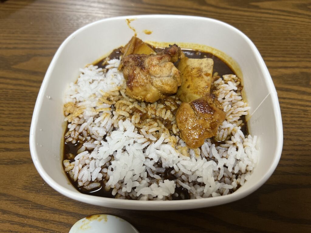 セブンイレブン 銀座デリー監修 カシミールカレー 開封後