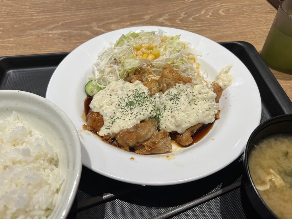 松屋 チキン南蛮定食
