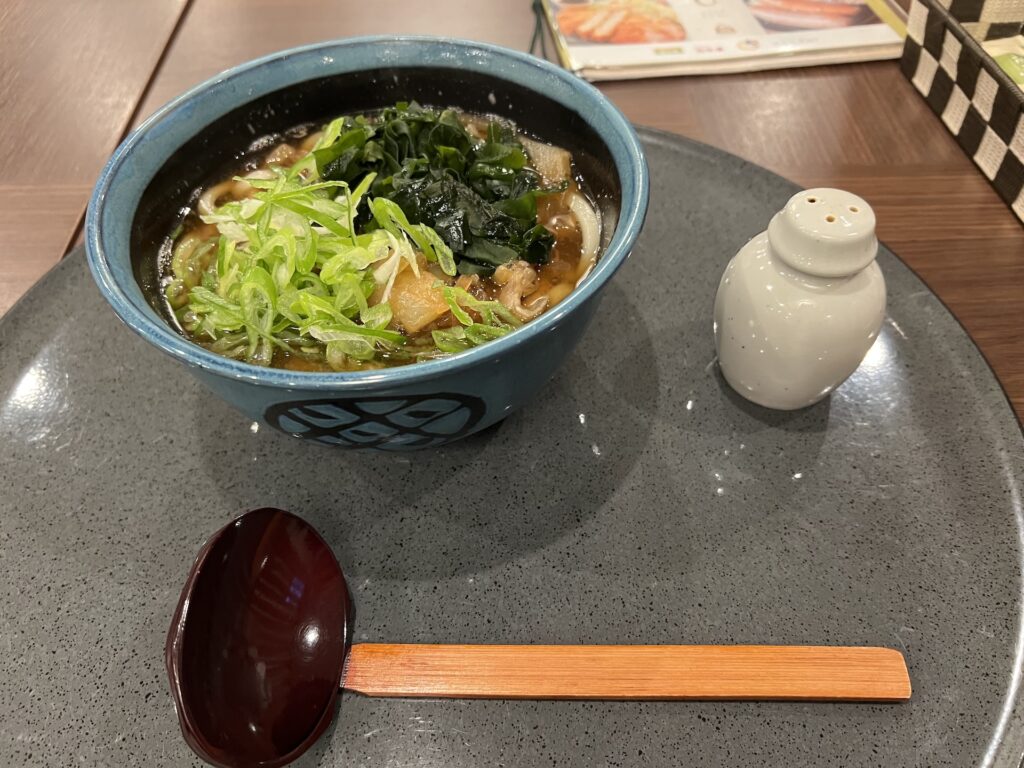 ルートイン 肉うどん